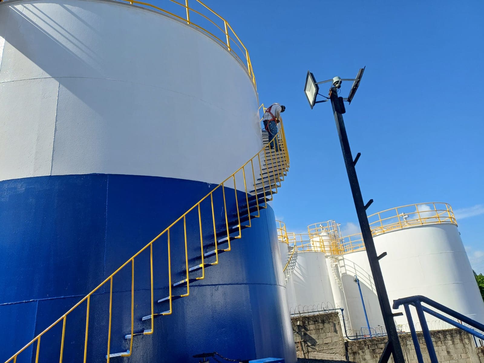 Trabajo de mantenimiento industrial